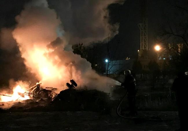 4 people killed in helicopter crash in Ukraine | iNFOnews.ca