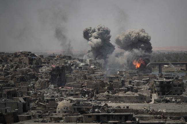 The Latest: Trump says US committed to total defeat of IS | iNFOnews.ca
