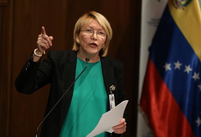 Venezuela prosecutor charging ex-national guard chief | iNFOnews.ca