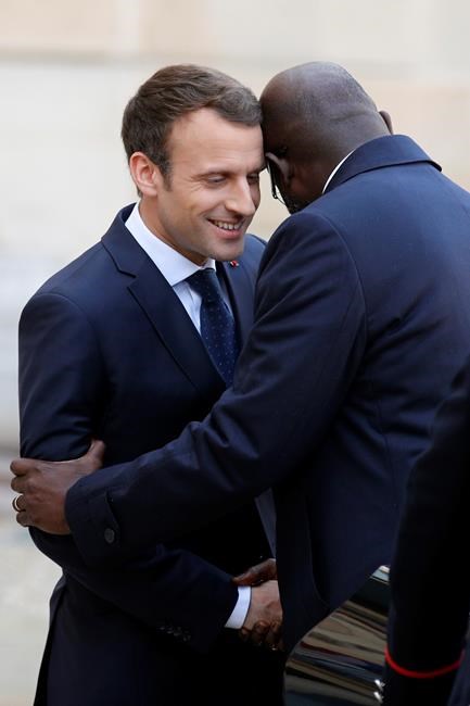 Liberia's new president pays visit to France | iNFOnews.ca Liberia's new president pays visit to France | iNFOnews.ca