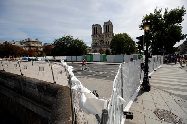 Cleanup work resuming at fire-damaged Notre Dame Cathedral | iNFOnews.ca Cleanup work resuming at fire-damaged Notre Dame Cathedral | iNFOnews.ca