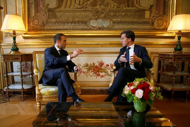 Macron promotes pro-Europe views with other leaders in Paris | iNFOnews.ca