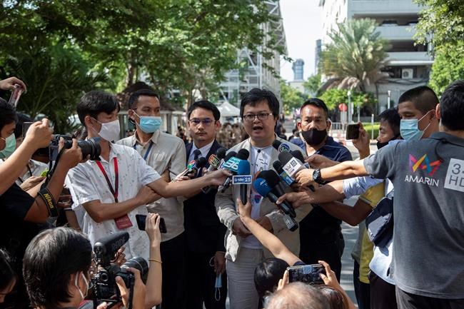 Thai court revokes bail, jails activists who kept protesting | iNFOnews.ca CP1158696357