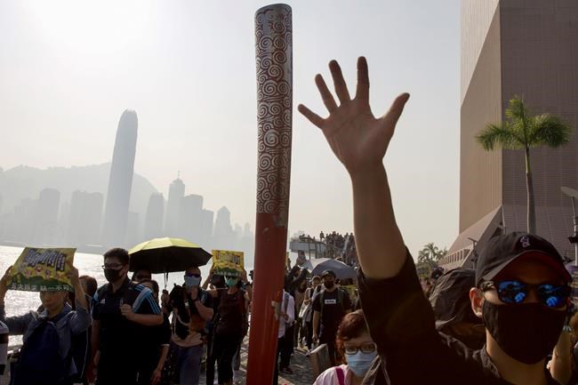 The Latest: Riot police out in force for Hong Kong march | iNFOnews.ca