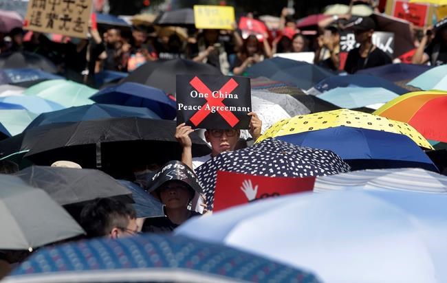 Hong Kong protests may give Taiwan's leader a boost vs China | iNFOnews.ca