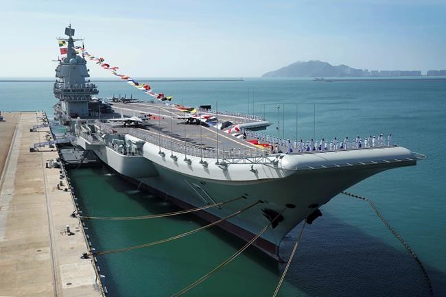 China home-built aircraft carrier conducting sea trials | iNFOnews.ca