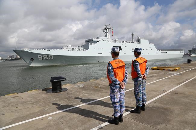 China sends forces to 1st military base abroad, in Djibouti | iNFOnews.ca