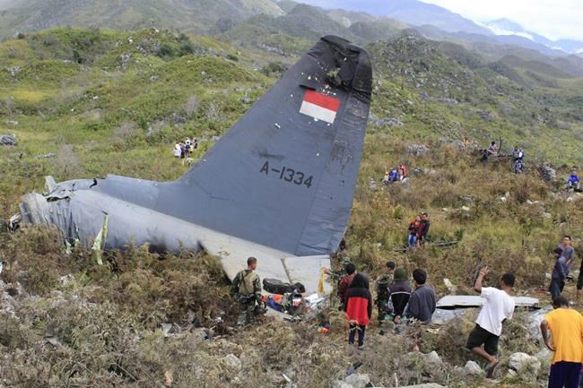 Indonesia military transport plane crashes in Papua; 13 dead | iNFOnews.ca Indonesia military transport plane crashes in Papua; 13 dead | iNFOnews.ca