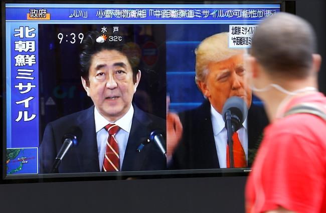 The Latest: Japan leader gets on phone with Trump on missile | iNFOnews.ca