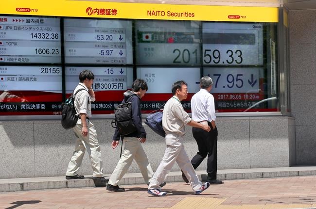 Asian stocks mixed after London attack, oil up on Qatar rift | iNFOnews.ca