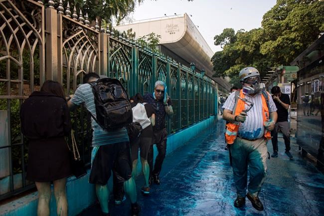 Hong Kong leaders apologize for water cannon use at mosque | iNFOnews.ca Hong Kong leaders apologize for water cannon use at mosque | iNFOnews.ca