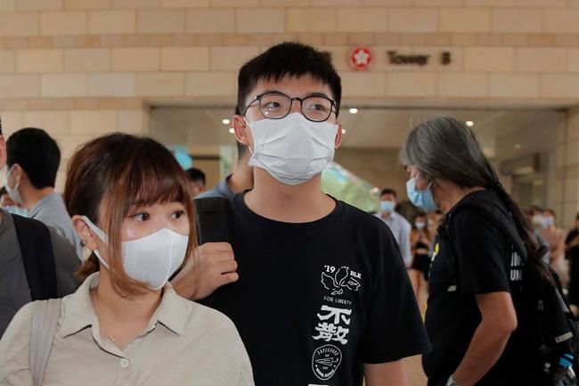 Hong Kong activist Wong arrested over unauthorized assembly | iNFOnews.ca Hong Kong activist Wong arrested over unauthorized assembly | iNFOnews.ca