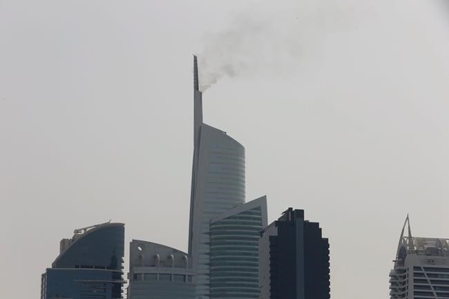 High-rise tower in Dubai catches fire; no injuries reported | iNFOnews.ca High-rise tower in Dubai catches fire; no injuries reported | iNFOnews.ca
