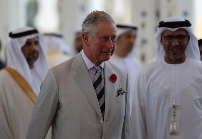 Britain's Prince Charles, Camilla visit UAE mosque on tour | iNFOnews.ca