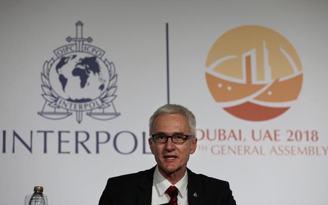 The Latest: Interpol chief: Neutrality key to organization | iNFOnews.ca