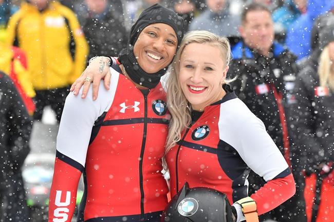 Humphries of US atop World Cup women's bobsled standings | iNFOnews.ca