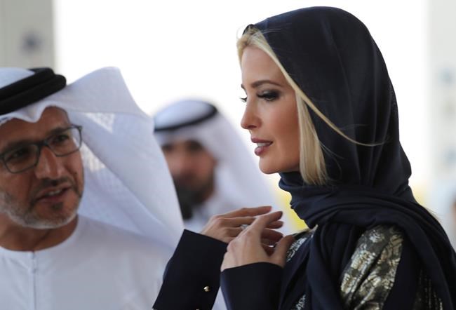 Ivanka Trump lauds Saudi, UAE on women's rights reforms | iNFOnews.ca Ivanka Trump lauds Saudi, UAE on women's rights reforms | iNFOnews.ca