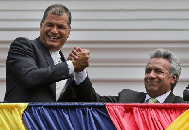 Ex-Ecuador president ordered jailed after missing court date | iNFOnews.ca