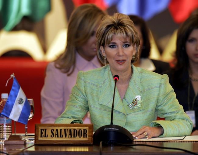 Judge orders arrest of El Salvador ex-first lady | iNFOnews.ca Judge orders arrest of El Salvador ex-first lady | iNFOnews.ca