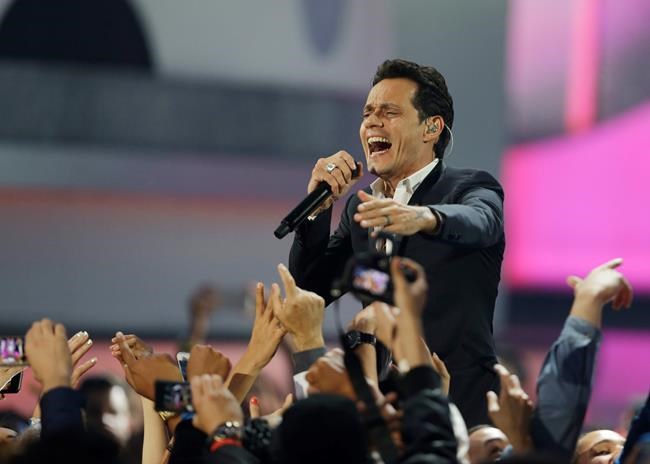 Marc Anthony to be honoured by Latin Recording Academy | iNFOnews.ca
