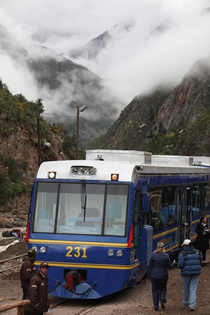 Peru's Machu Picchu tourist train suspended for protest | iNFOnews.ca Peru's Machu Picchu tourist train suspended for protest | iNFOnews.ca