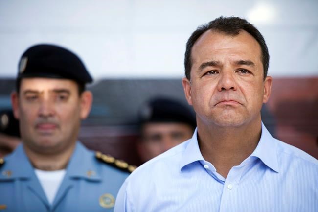 Ex-Rio gov is latest top politician arrested in graft probe | iNFOnews.ca