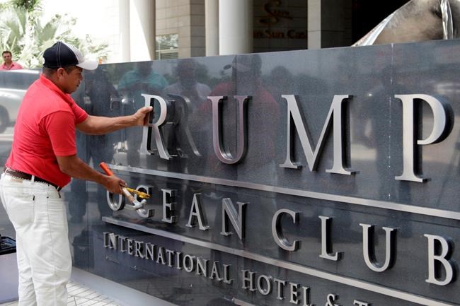 Trump's company asked Panama president to help in hotel spat | iNFOnews.ca