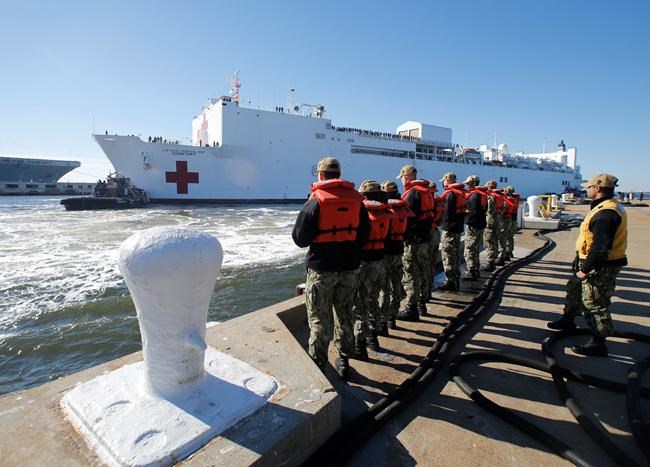 US hospital ship begins 5-month mission in the Americas | iNFOnews.ca US hospital ship begins 5-month mission in the Americas | iNFOnews.ca