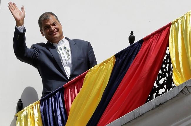 Ecuador's ex-president seeks protection from arrest order | iNFOnews.ca