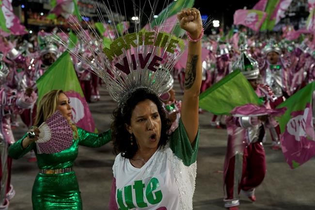 Slain black councilwoman remembered during Brazil Carnival | iNFOnews.ca
