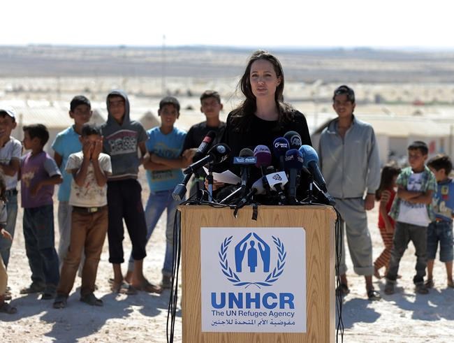 UN special envoy Jolie blasts funding gap for Syrians | iNFOnews.ca