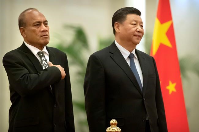 China's Xi meets Kiribati leader after switch from Taiwan | iNFOnews.ca CP2012897904