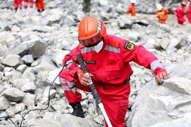Second landslide hits stricken site in southwest China | iNFOnews.ca