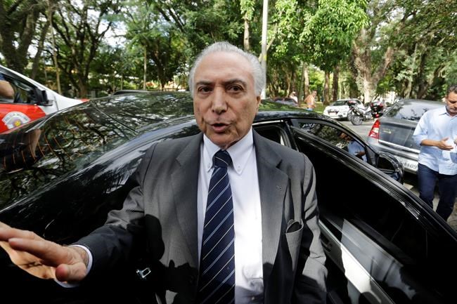 Ex-President Michel Temer freed from detention | iNFOnews.ca
