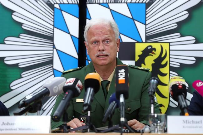 Police to release details of German arrested over 2 killings | iNFOnews.ca