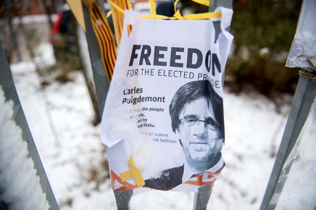 No Easter feast for Catalonia ex-leader in German jail | iNFOnews.ca