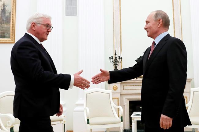 German president in Russia talks about Ukraine, other crises | iNFOnews.ca