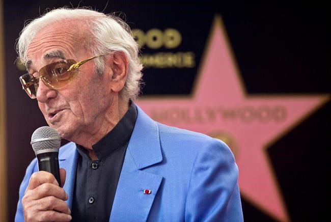 French singer and actor Charles Aznavour dies at age 94 | iNFOnews.ca