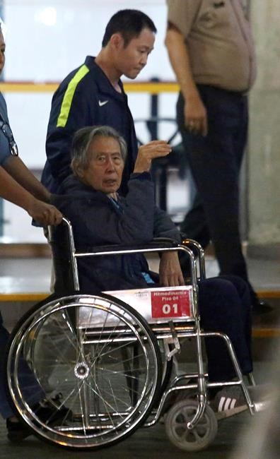 Former Peruvian strongman released from clinic after pardon | iNFOnews.ca Former Peruvian strongman released from clinic after pardon | iNFOnews.ca