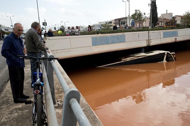 The Latest: Death toll in Greek floods rises to at least 14 | iNFOnews.ca