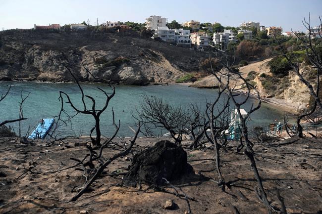 Greece makes 3 migrants citizens for their wildfire rescues | iNFOnews.ca CP2031087989