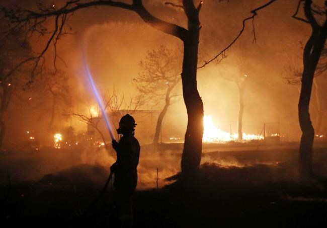 Greece: Poor response, planning blamed for wildfire deaths | iNFOnews.ca