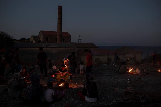 Thousands left homeless by Greek refugee camp fire protest | iNFOnews.ca