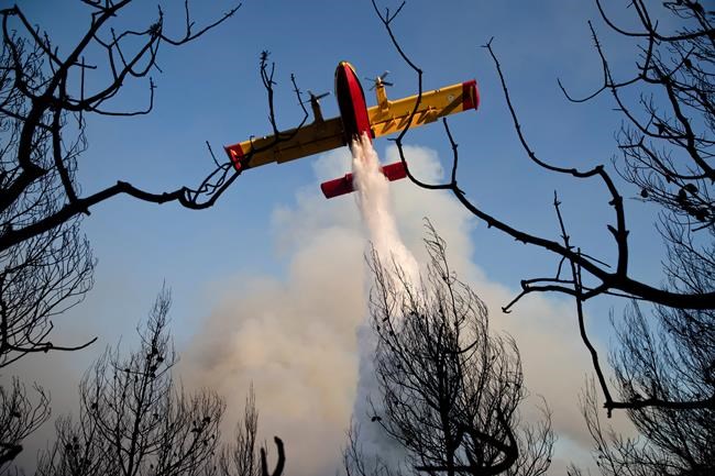 The Latest: Wildfire near Greek capital burns for 3rd day | iNFOnews.ca The Latest: Wildfire near Greek capital burns for 3rd day | iNFOnews.ca