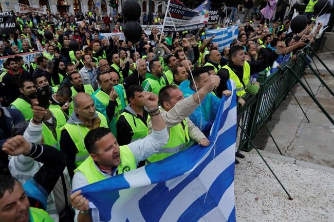 Clashes in Greece as thousands protest austerity | iNFOnews.ca