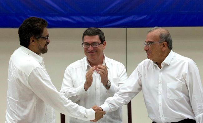 The Latest: UN schedules meeting to discuss role in Colombia | iNFOnews.ca