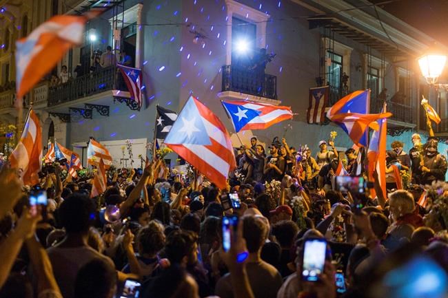 Puerto Ricans savour governor's resignation, chart new course | iNFOnews.ca