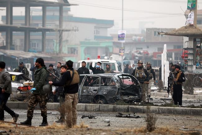 Official: Large car bomb kills 9 in Afghan capital | iNFOnews.ca