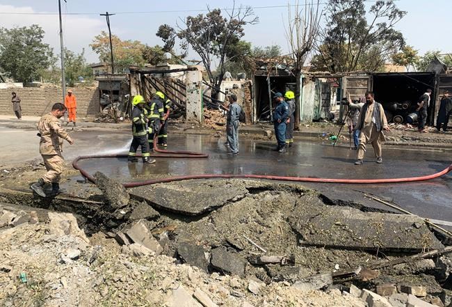 Afghan officials: Kabul bomb targets VP, kills 10 civilians | iNFOnews.ca Afghan officials: Kabul bomb targets VP, kills 10 civilians | iNFOnews.ca