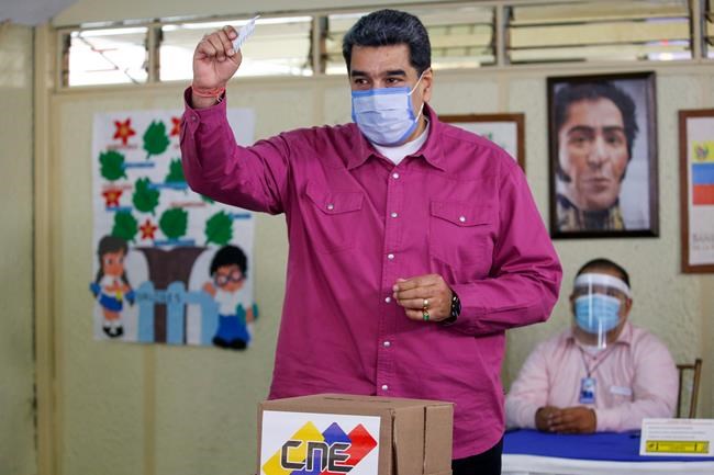Venezuela vote likely to give Congress to Maduro's party | iNFOnews.ca